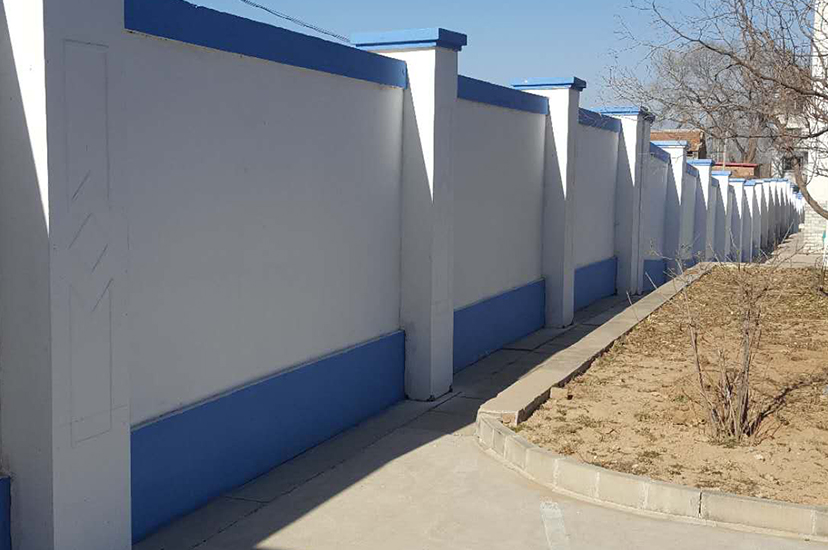 预制围墙:2.5米高预制围墙
